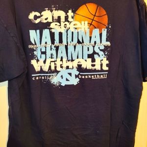 University of North Carolina 2009 National Championship 🏆 shirt